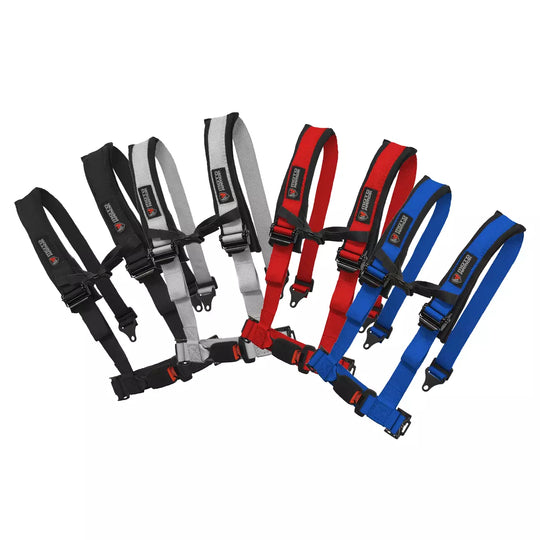 moto armor 4 point harness seat belt color options