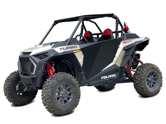 RZR Doors - 2 seat installed side view