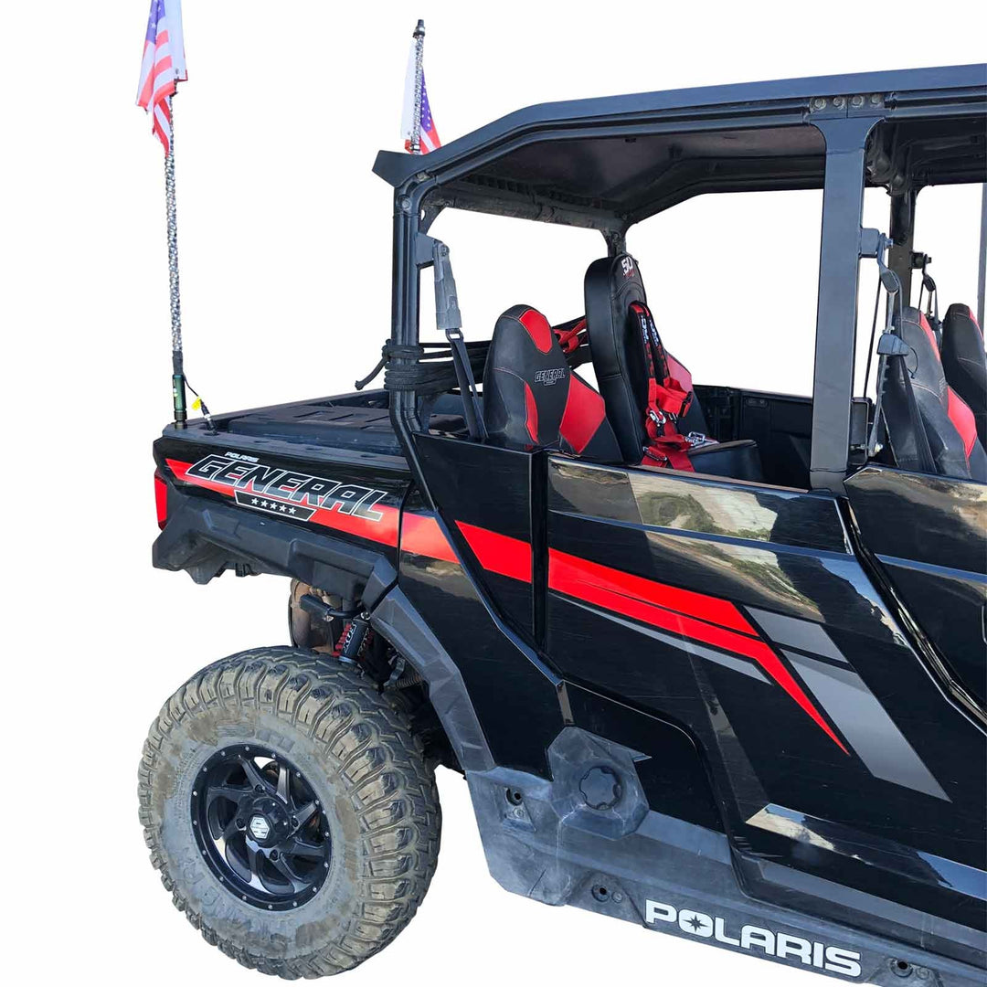 Polaris General Bump Seat with Harness - Revolution Off-Road