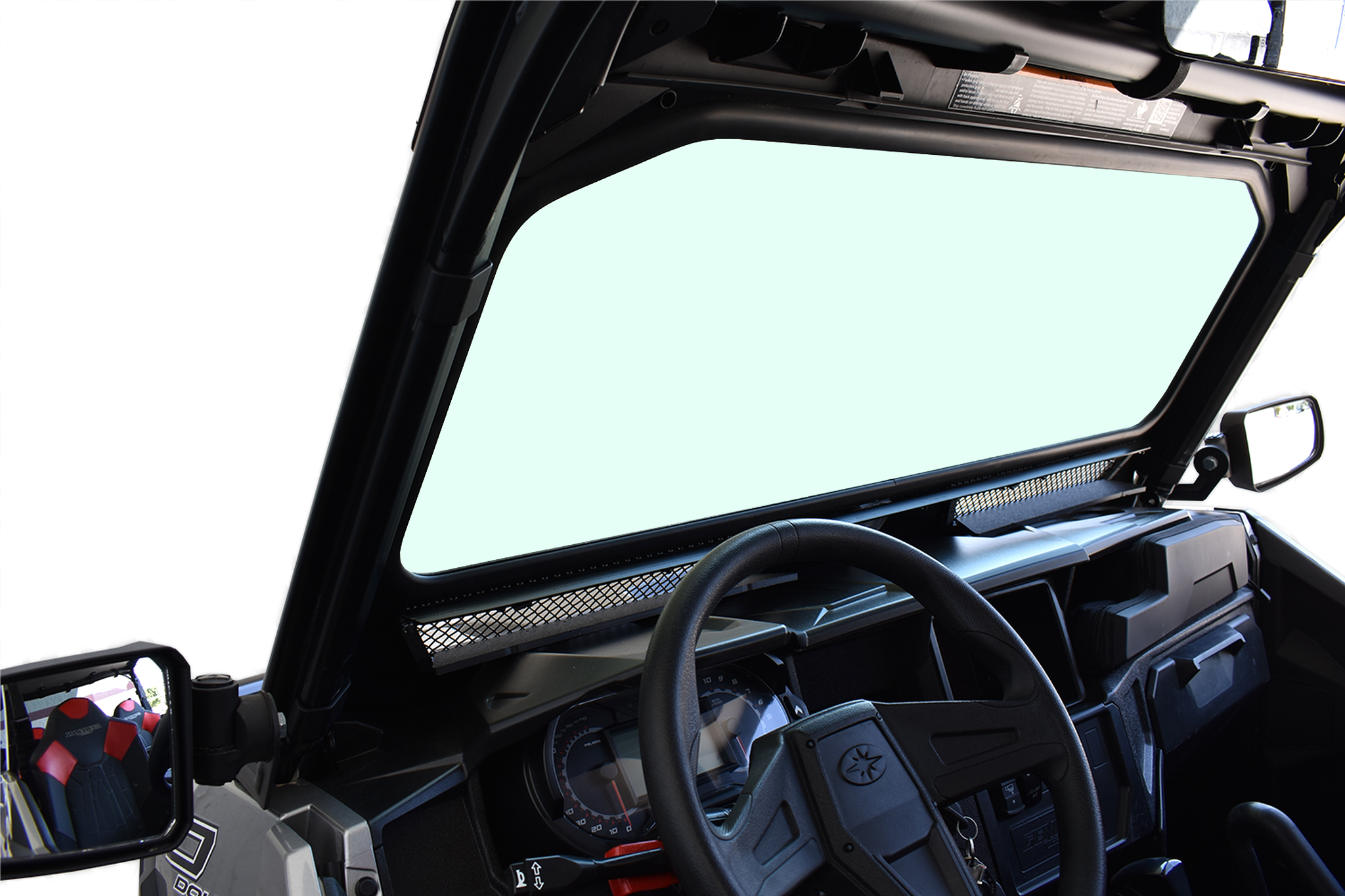 Polaris General Glass Windshield | Moto Armor - Revolution Off-Road