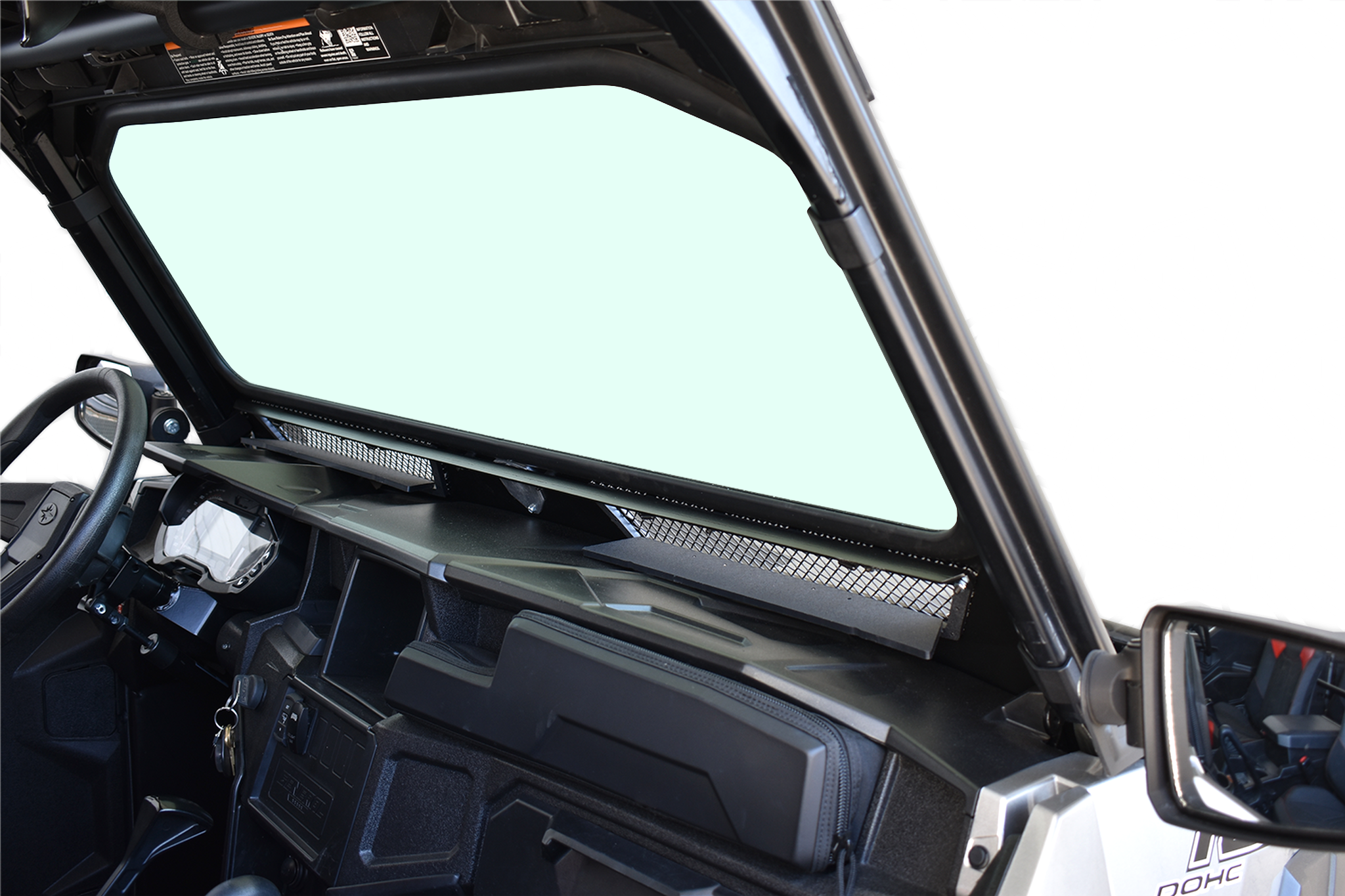 Polaris General Glass Windshield | Moto Armor - Revolution Off-Road