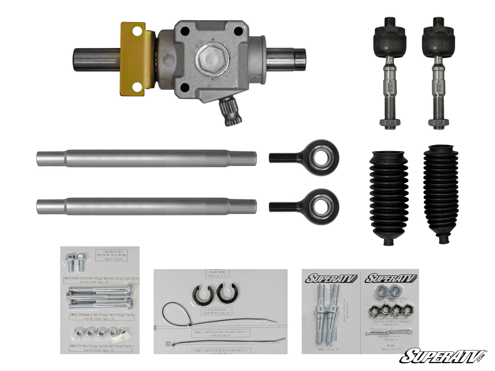 Polaris Ranger 570 Midsize RackBoss Heavy Duty Rack and Pinion