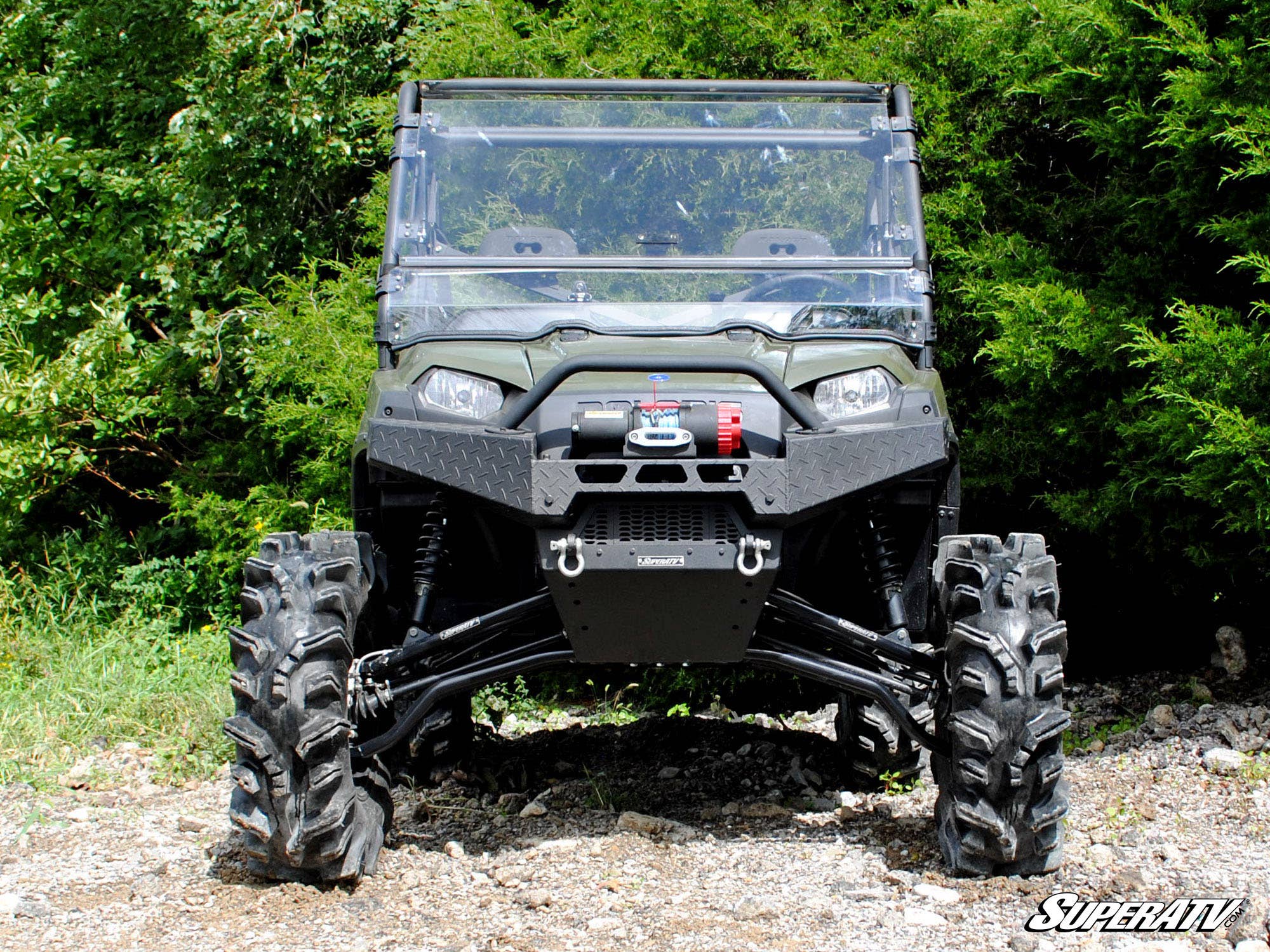 Polaris Ranger 800 Scratch Resistant Flip Windshield