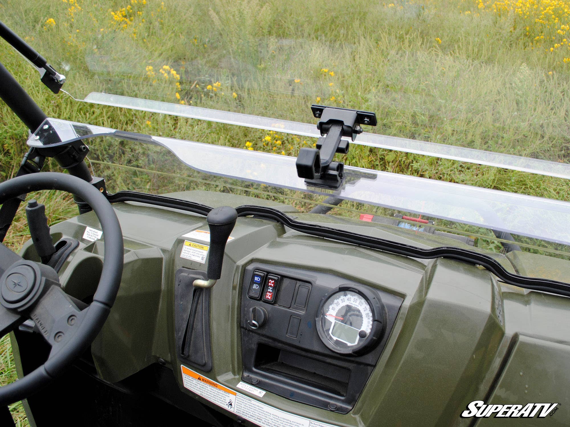 Polaris Ranger 800 Scratch Resistant Flip Windshield