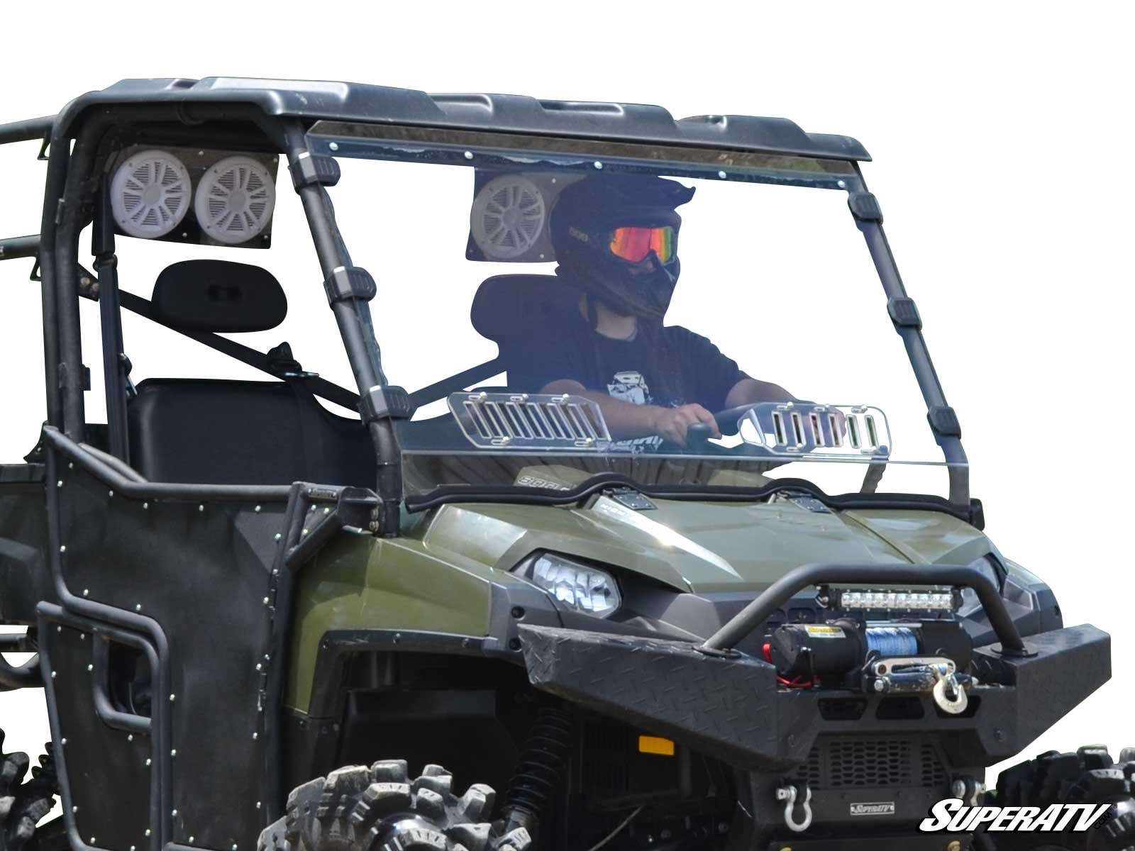 Polaris Ranger 800 Scratch-Resistant Vented Full Windshield