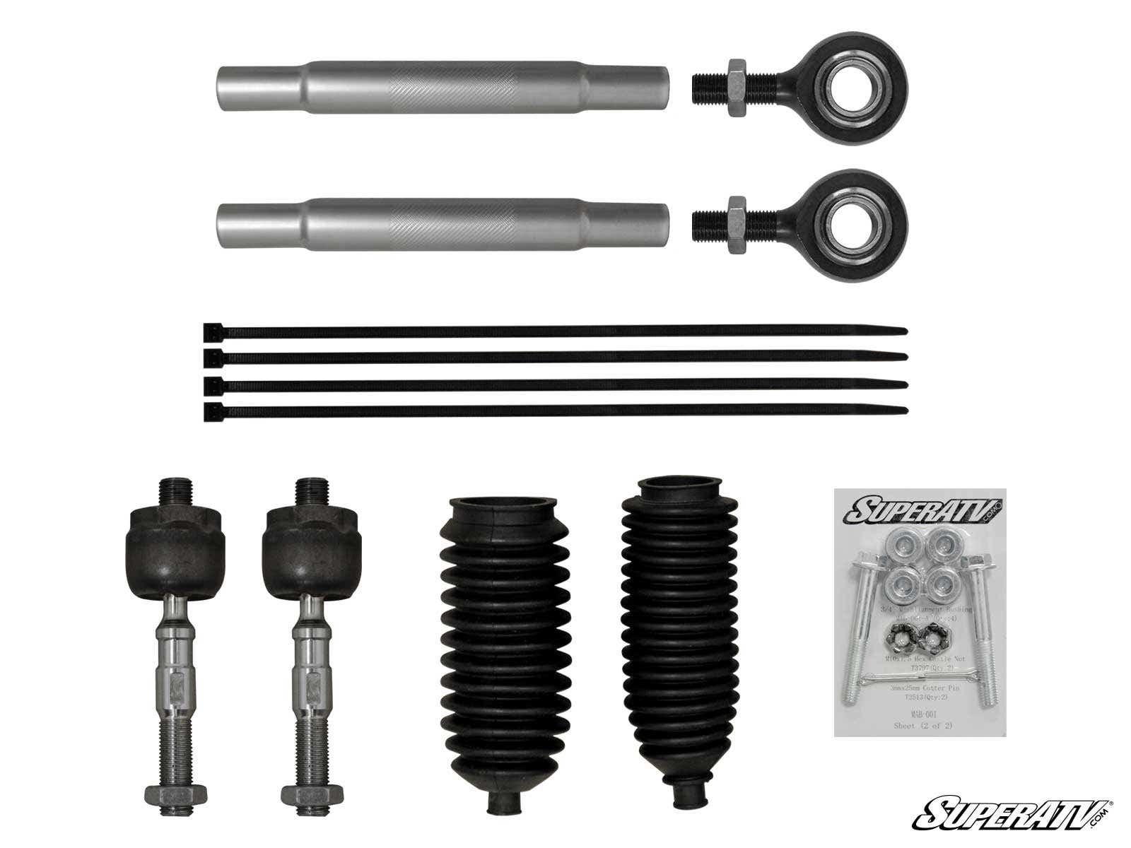 Polaris Ranger Midsize Heavy Duty Tie Rod Kit