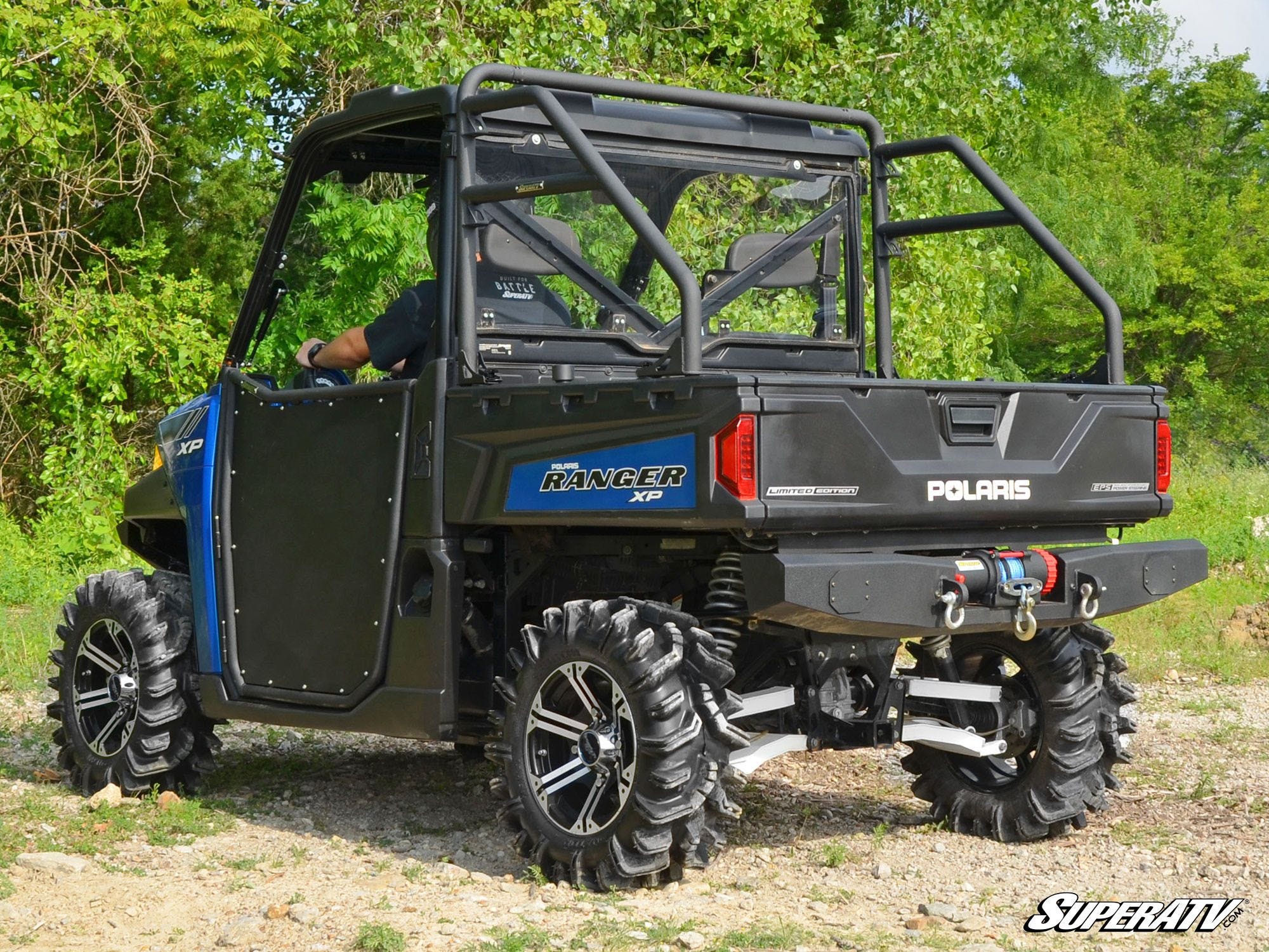 SuperATV Polaris Ranger Rear Roll Cage Support | Revolution Off-Road