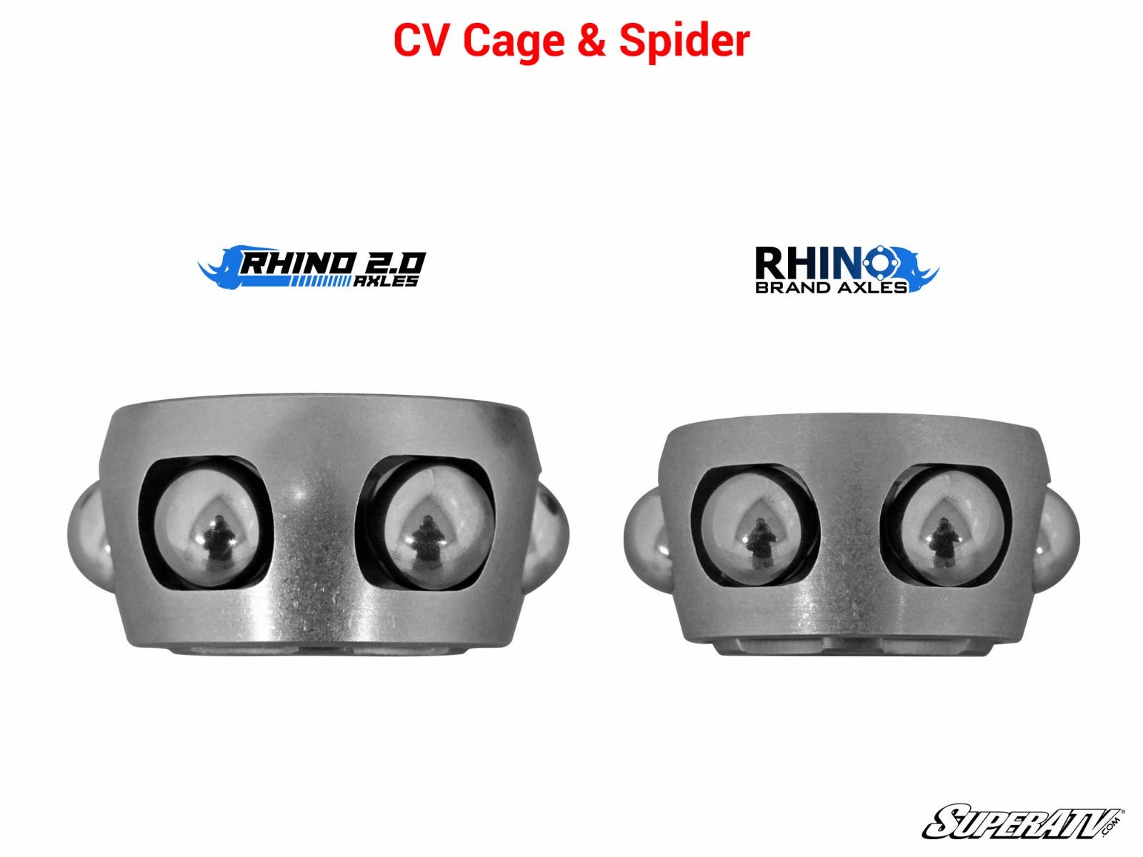 Polaris Ranger 1000 Heavy-Duty Axles - Rhino 2.0