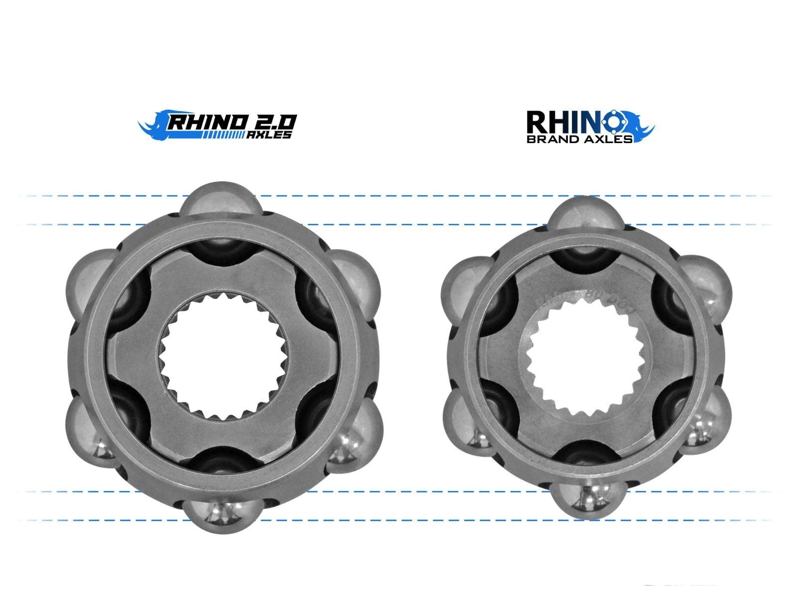 Polaris Ace XC Heavy-Duty Axles Rhino 2.0