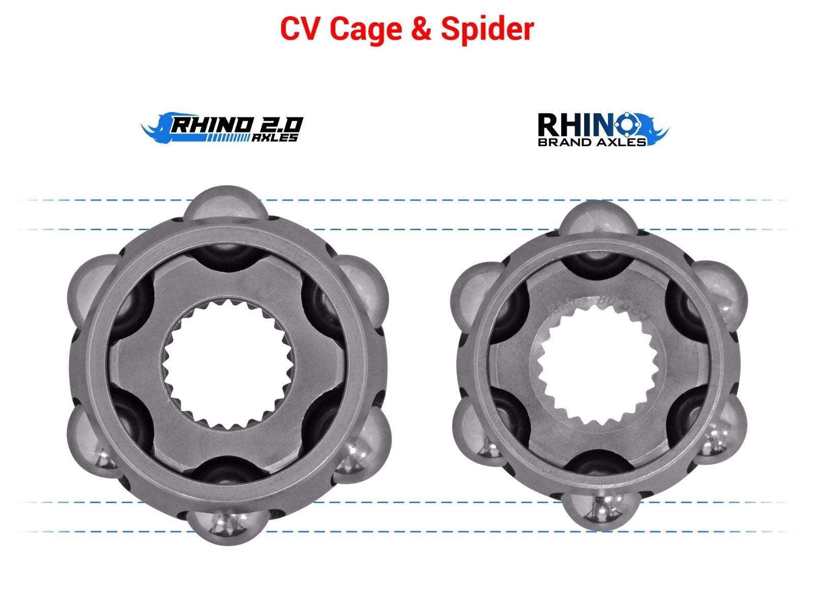 SuperATV Can-Am Commander Axles - Rhino 2.0 - Revolution Off-Road