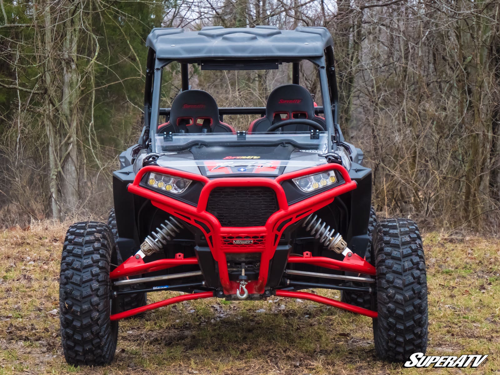 Polaris RZR XP 1000 Scratch Resistant Flip Down Windshield