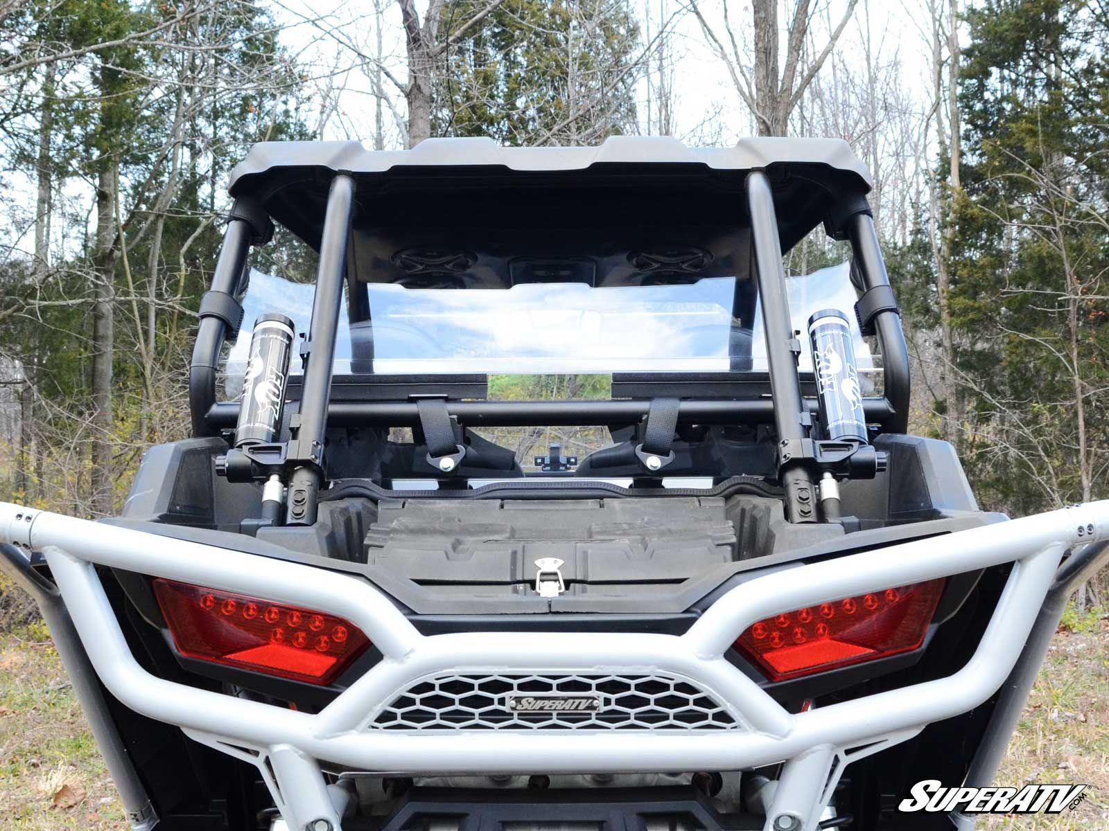 RZR XP 1000 / XP Turbo Rear Windshield SuperATV - Revolution Off-Road