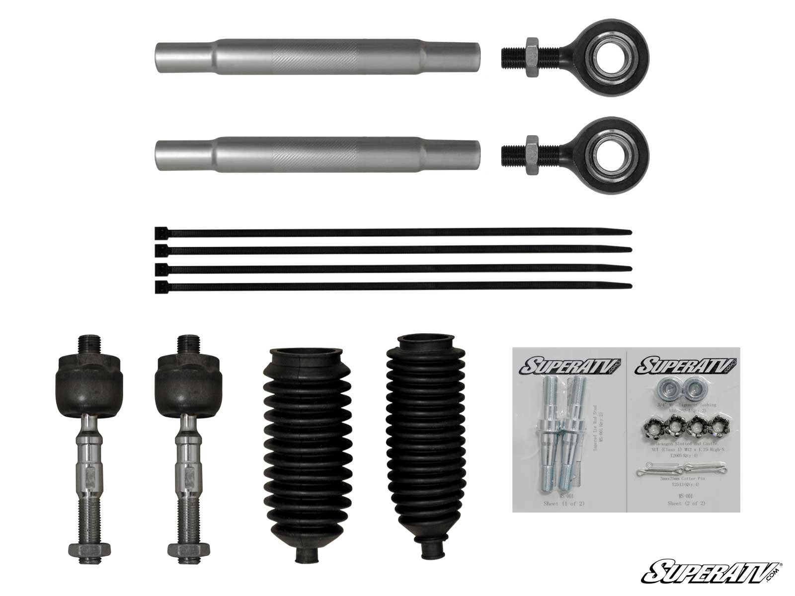 Polaris RZR 900 Heavy Duty Tie Rod Kit