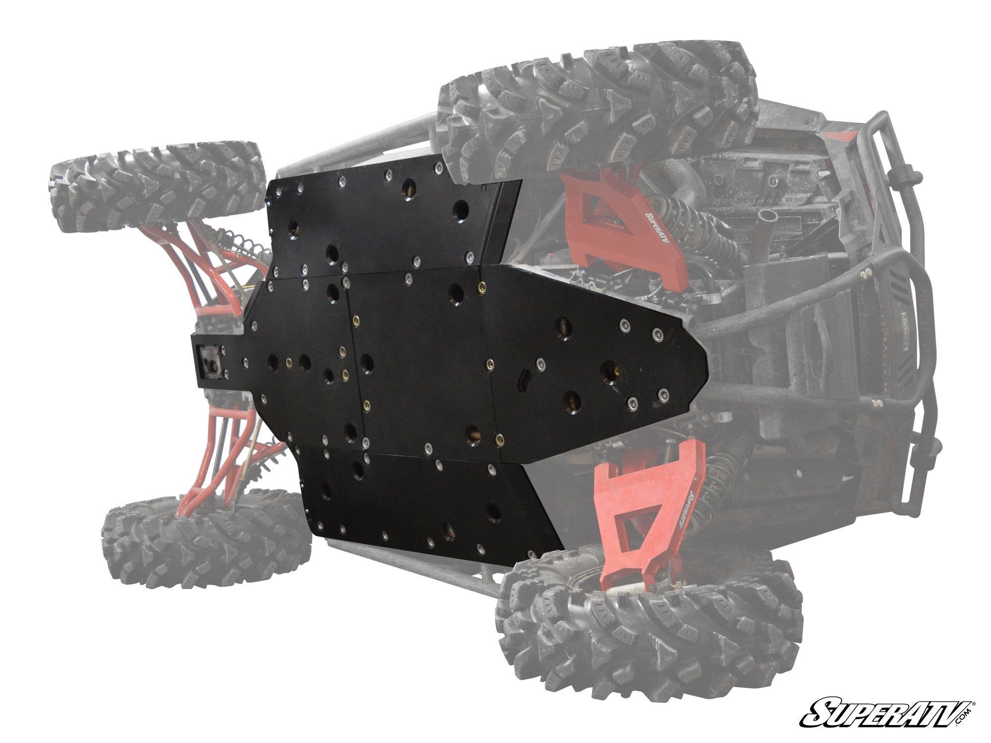 Polaris RZR S 1000 Full Skid Plate SuperATV - Revolution Off-Road