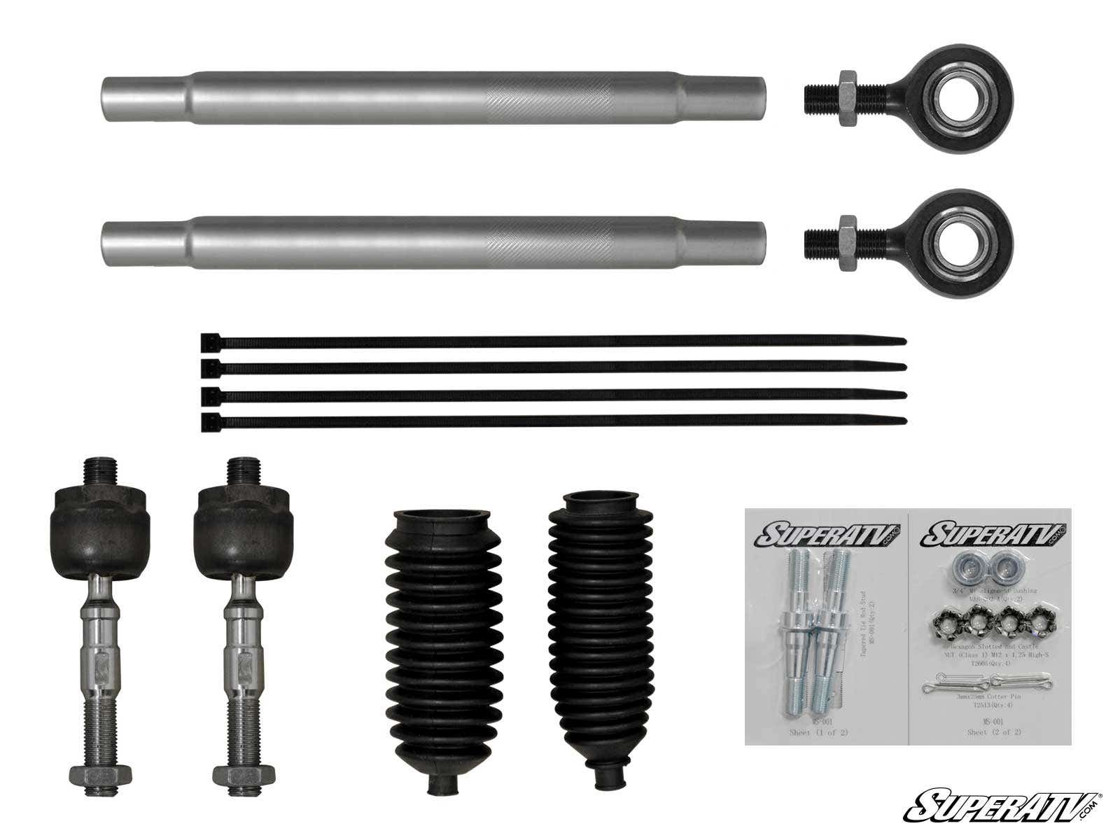 Polaris RZR S 900 / 4 900 Heavy Duty Tie Rod Kit