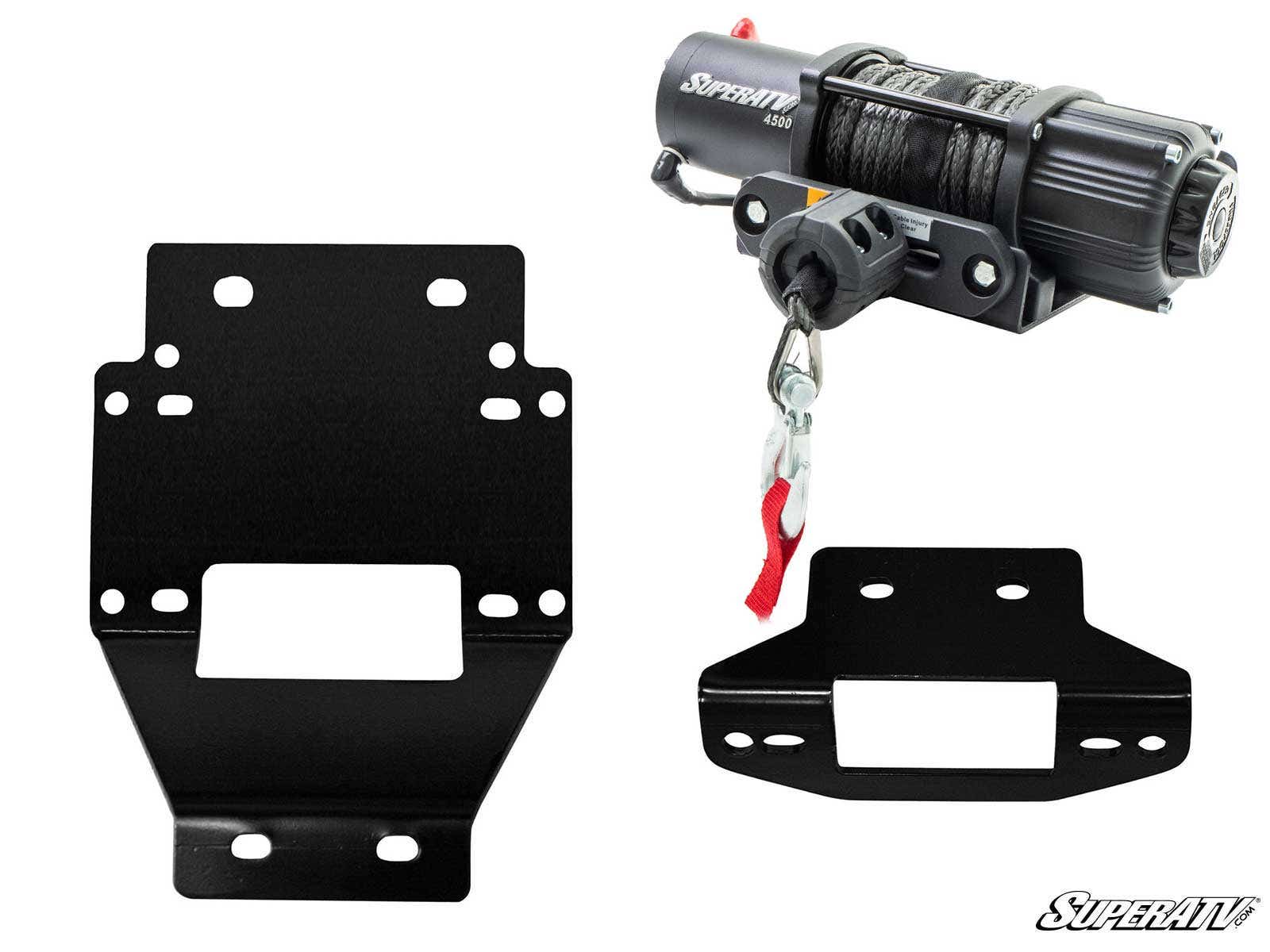 Polaris RZR XP 900 Winch Mounting Plate