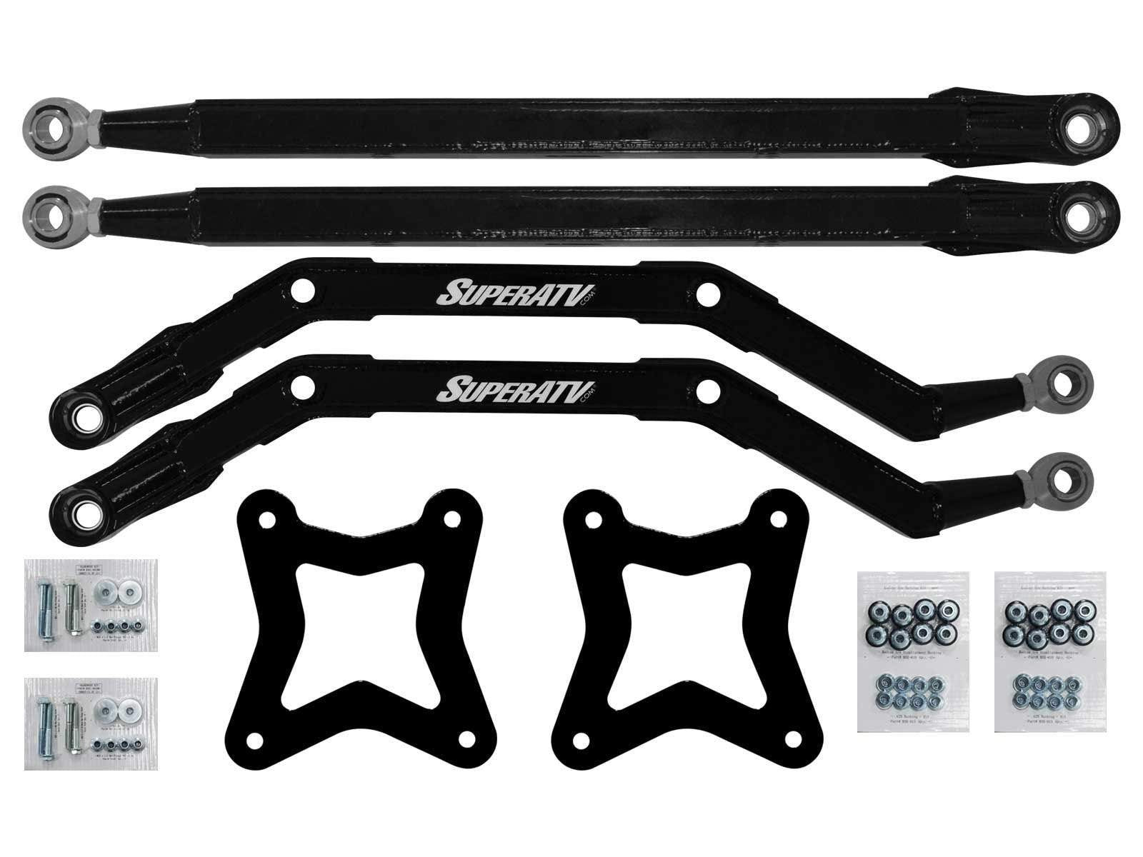 Polaris RZR RS1 High Clearance Boxed Radius Arms SuperATV - Revolution Off-Road