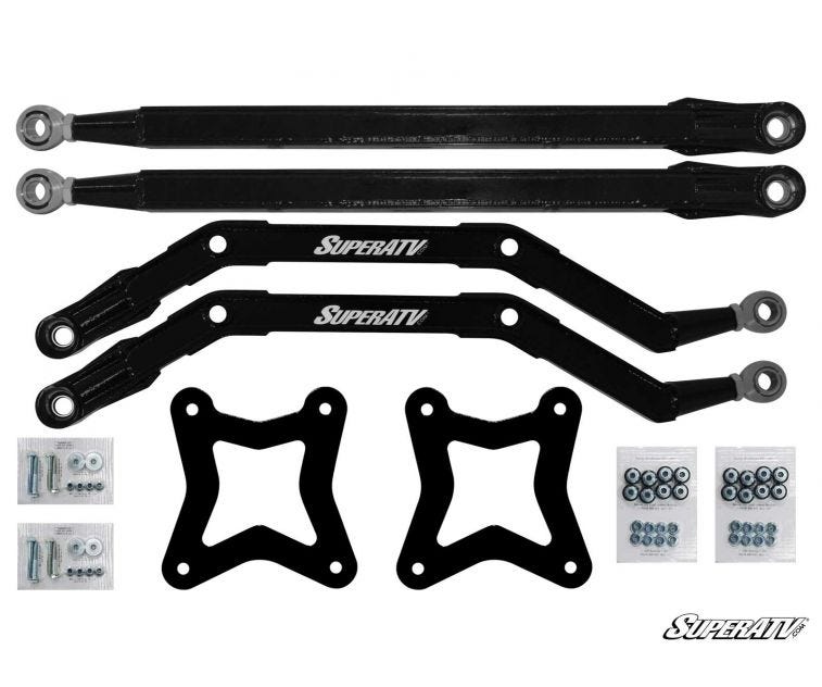 SuperATV RZR XP 1000 High Clearance Boxed Radius Arms - Revolution Off-Road