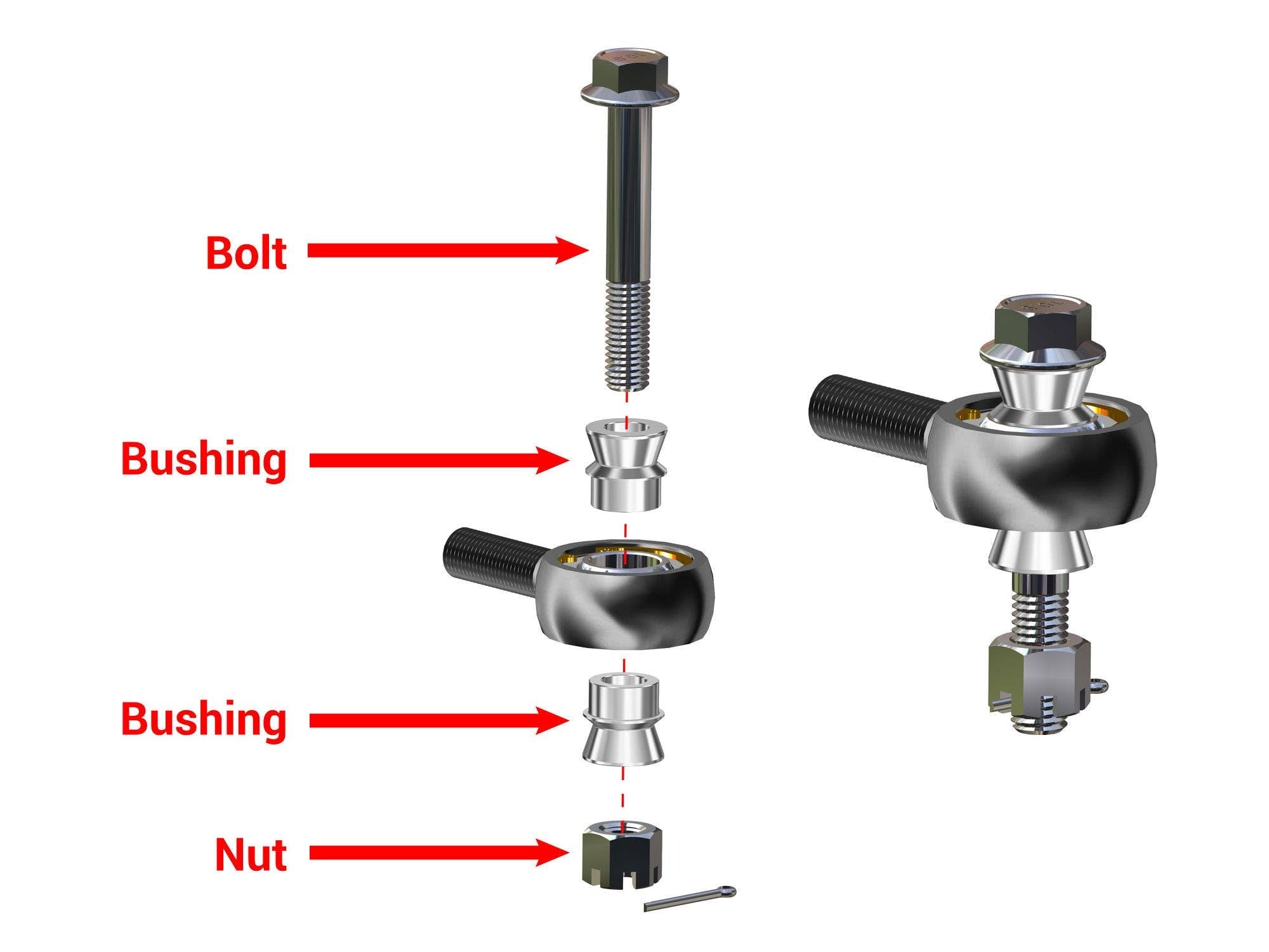 Polaris RZR 800 Heavy Duty Rack and Pinion