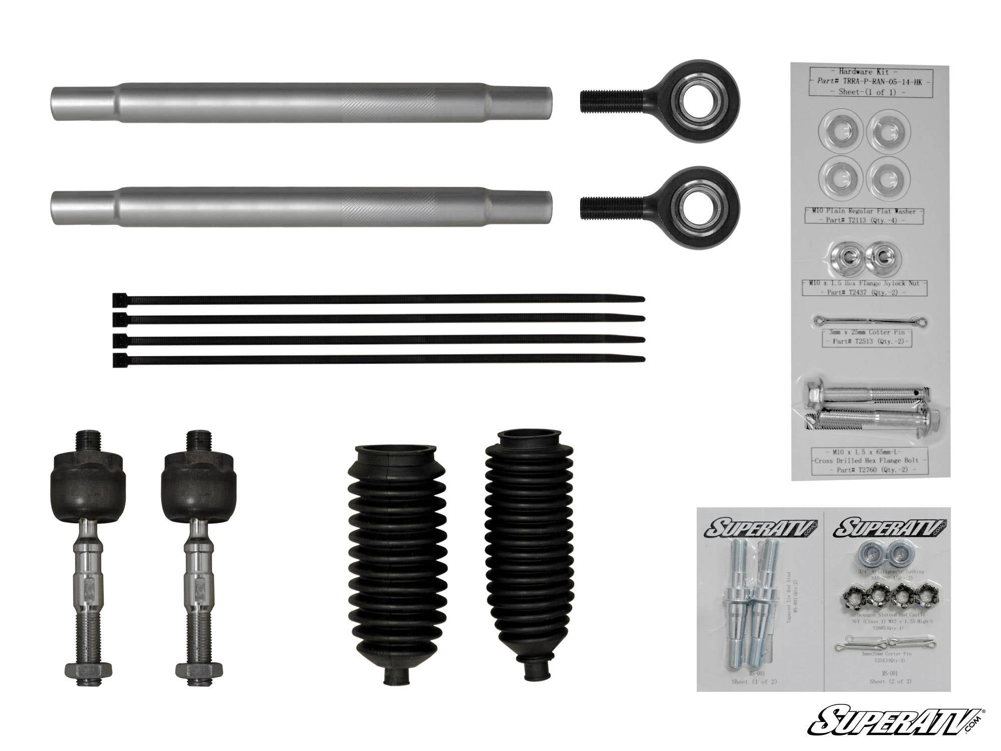 Polaris RZR S 800 Heavy Duty Tie Rod Kit