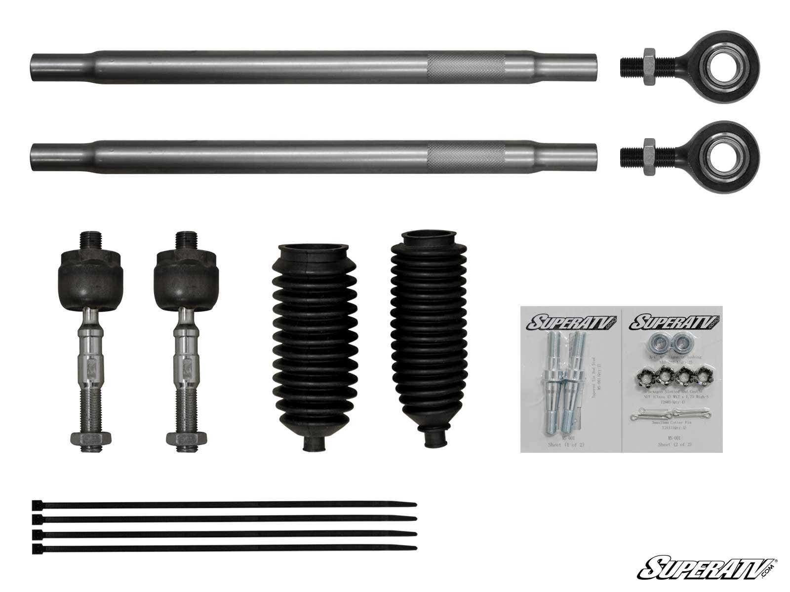 Polaris RZR XP Turbo Heavy Duty Tie Rod Kit