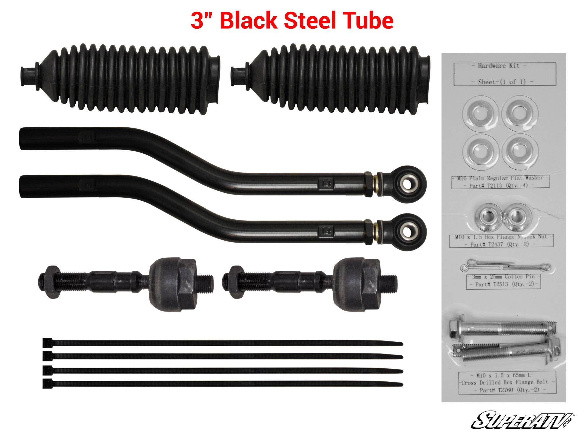 Polaris RZR XP 900 Heavy Duty Tie Rod Kit