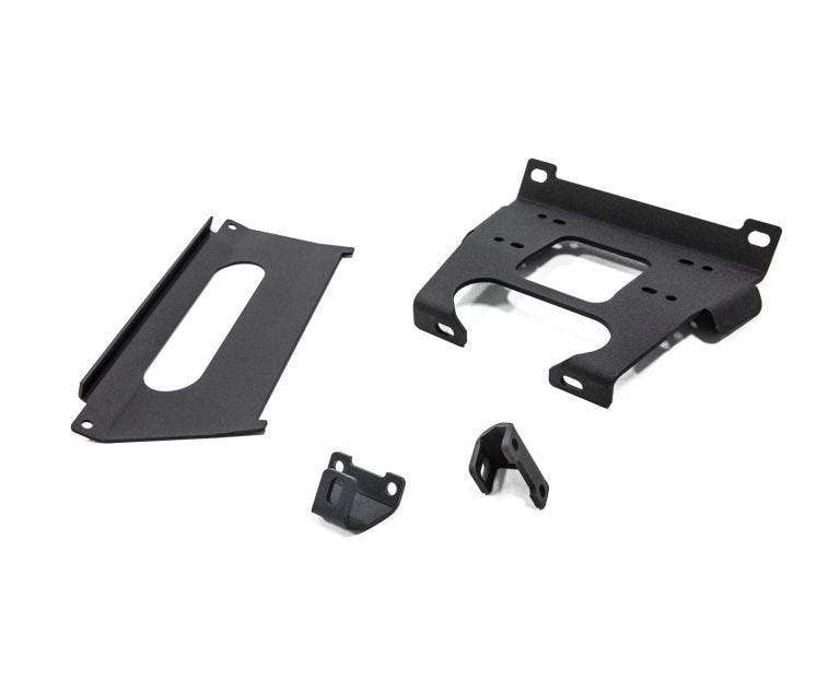 Polaris RZR XP Turbo Winch Mounting Plate SuperATV - Revolution Off-Road