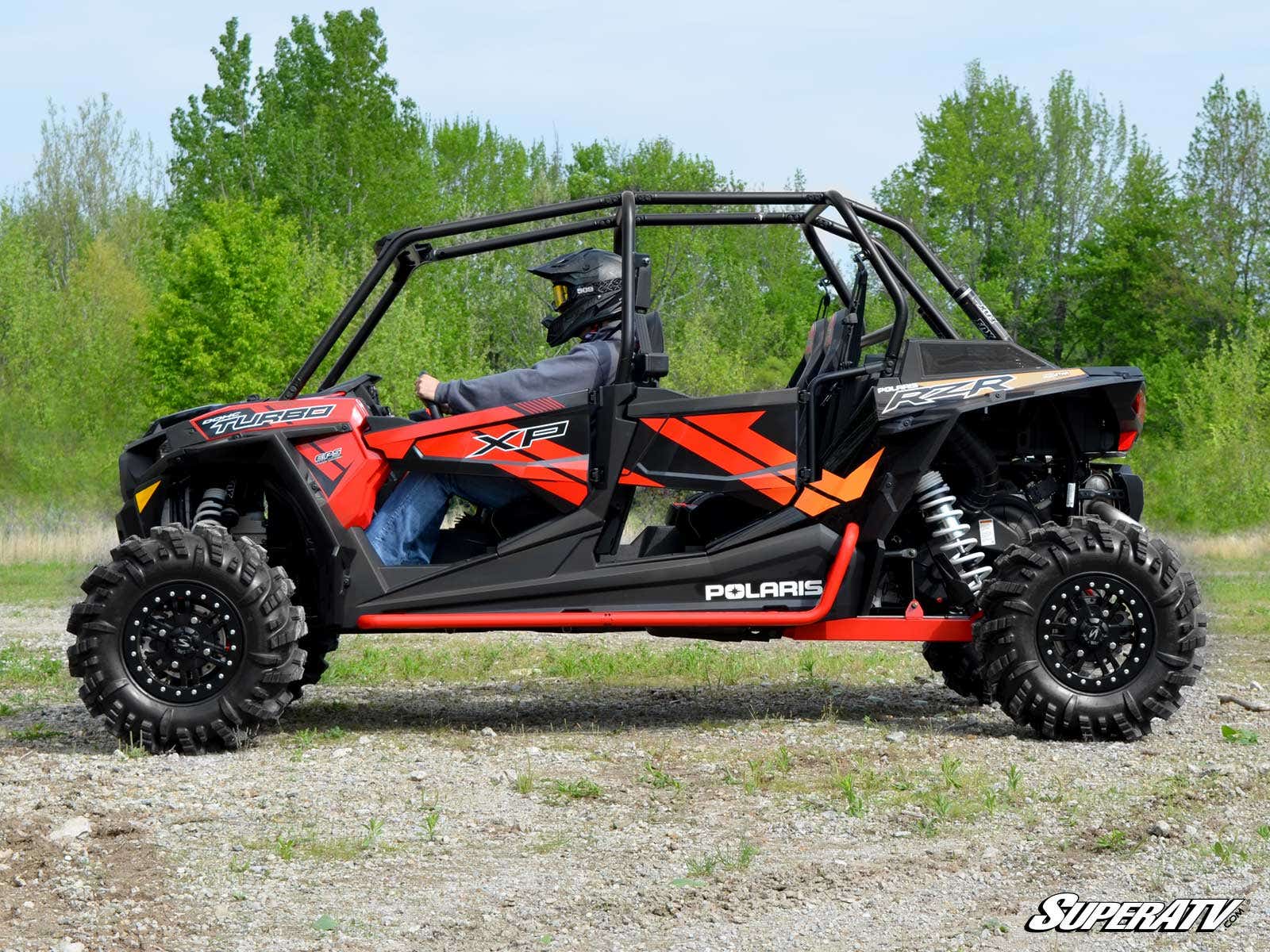 Polaris RZR XP 4 1000 Rock Sliding Nerf Bars