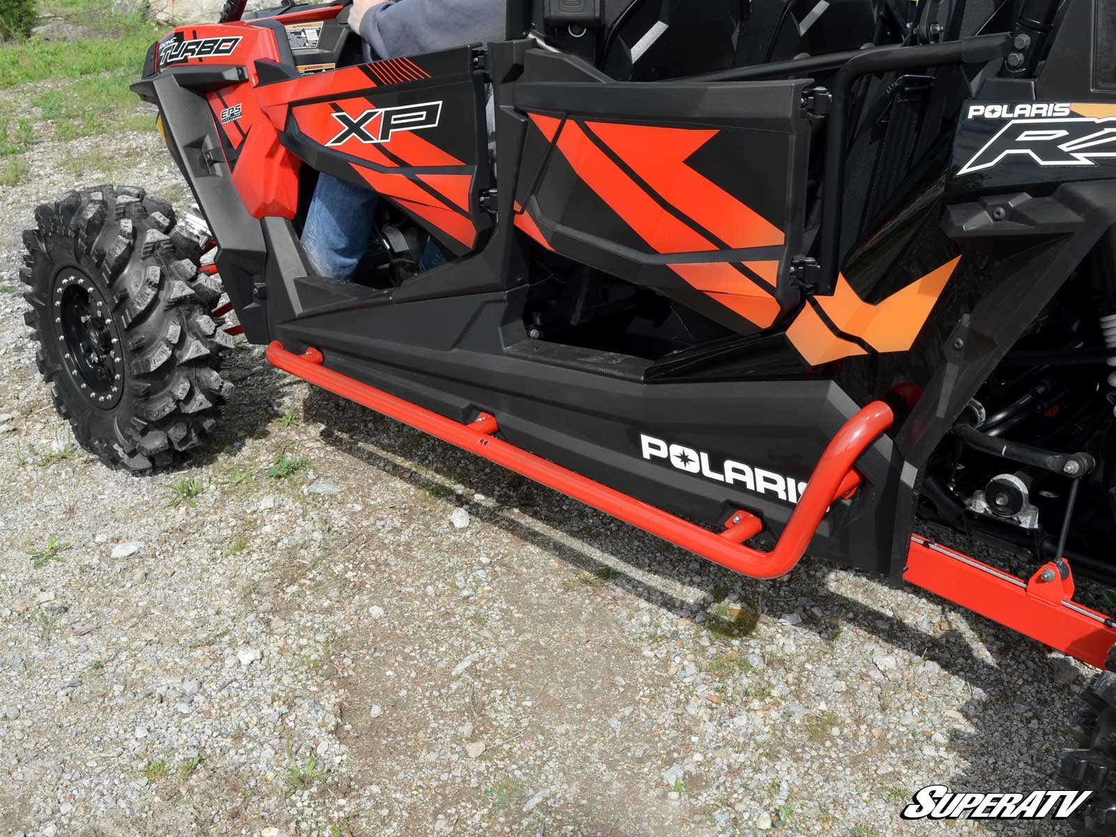 Polaris RZR XP 4 1000 Rock Sliding Nerf Bars