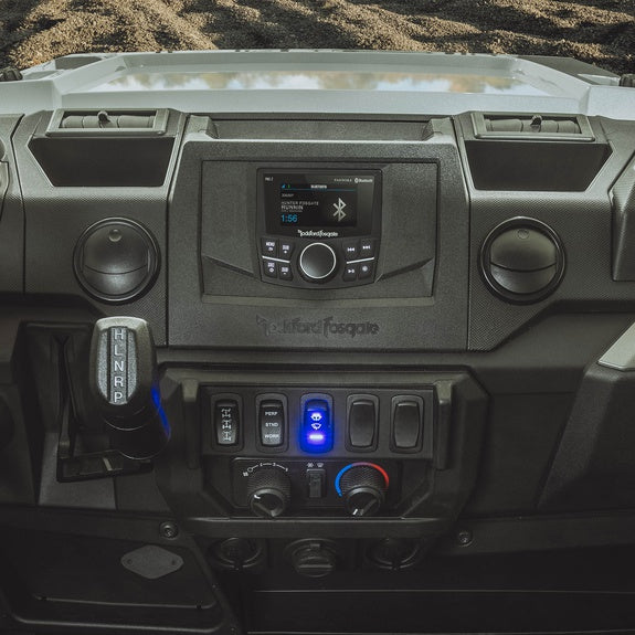 Rockford Fosgate Stage 3 Stereo | 2018+ Polaris Ranger - Revolution Off-Road