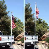 Rugged Radios 20' Foot Base Camp Telescoping Antenna Flag Pole