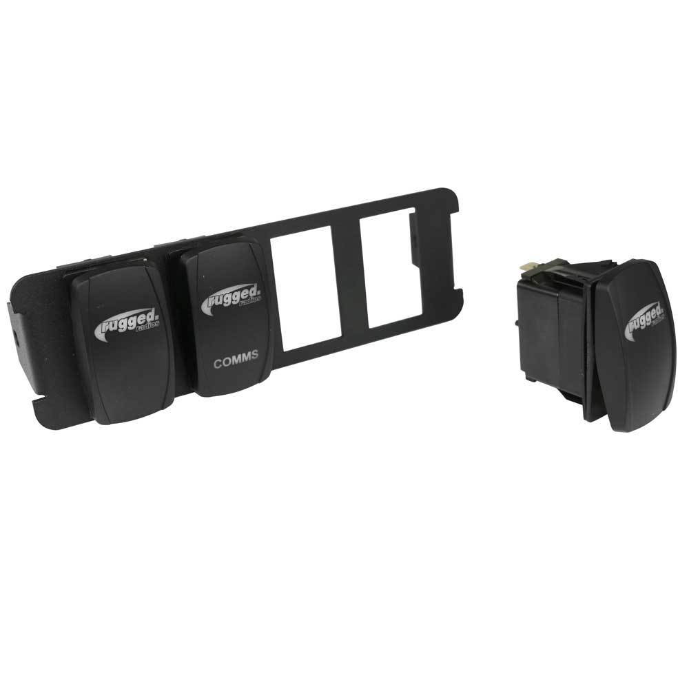 Rugged Radios USB Rocker Switch Hub with 4.2 Amp Outlet - Revolution Off-Road