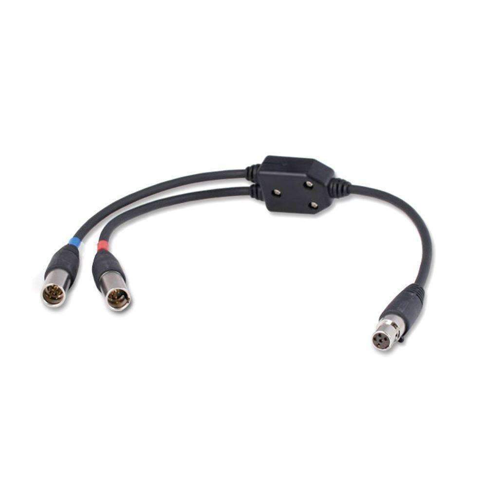 Rugged Radios Intercom Headsets / Helmet 5 Pin Port Splitter Cable - Revolution Off-Road