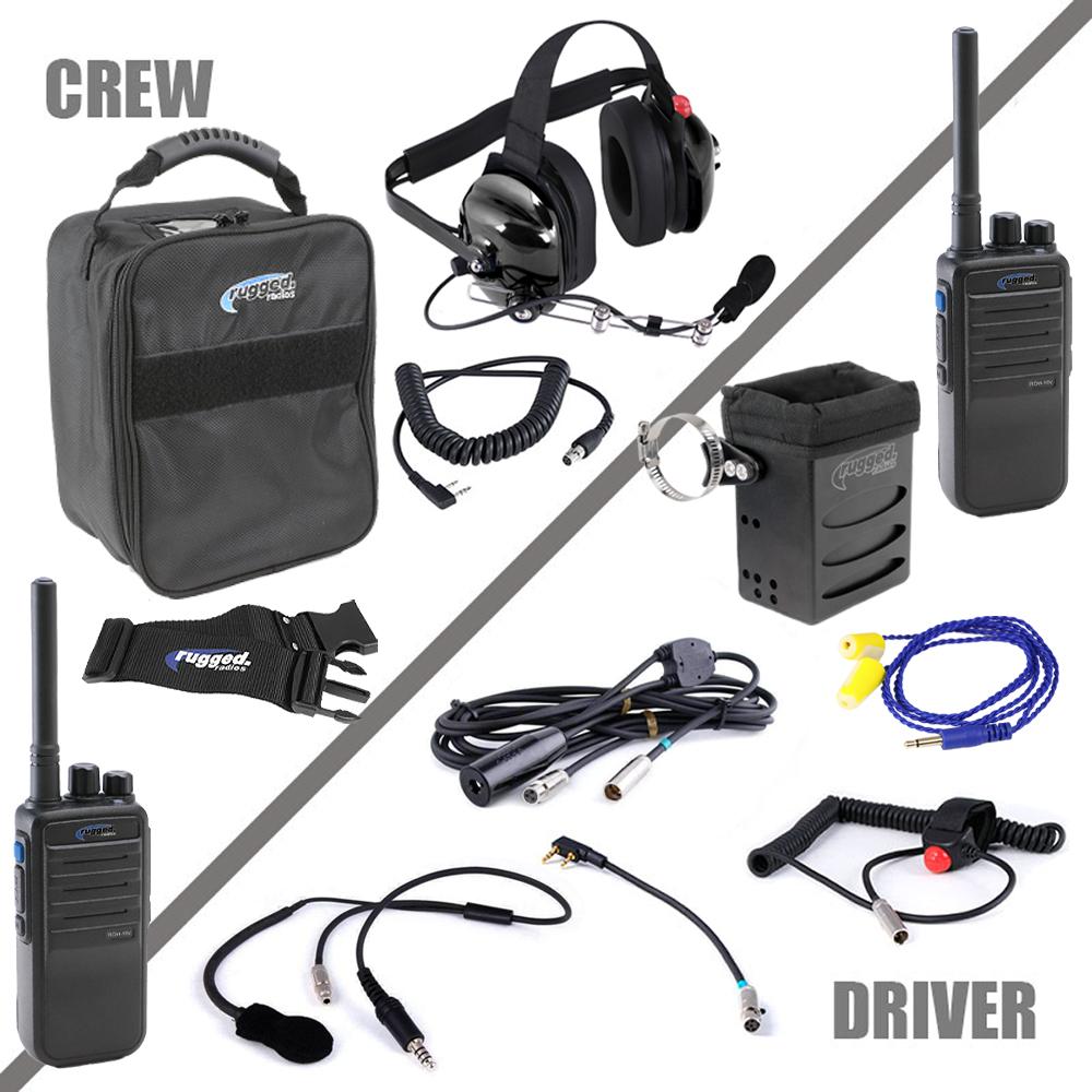 Rugged RadiosComplete Team - Digital IMSA 4C Racing System with RDH Digital Handheld Radios - Revolution Off-Road