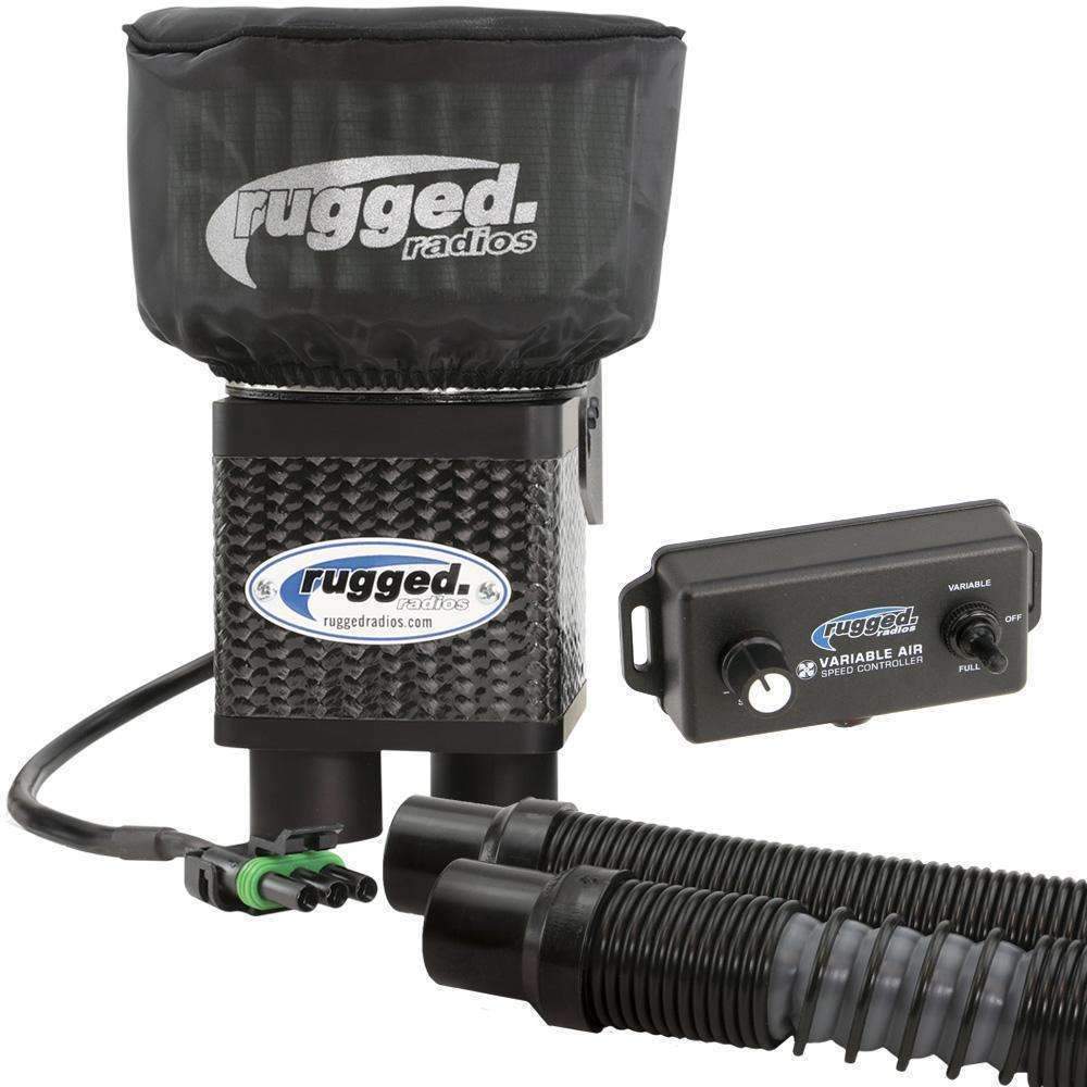 Rugged Radios MAC3.2 Two Person Helmet Air Pumper System with 2 MAC-X Hoses & Variable Speed Controller