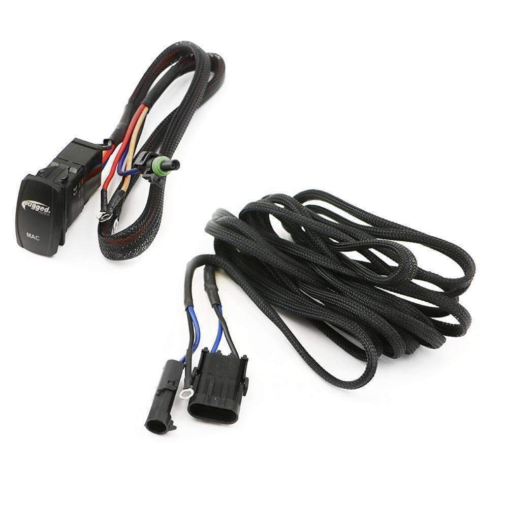 Rugged Radios Switch Install Harness for MAC3.2 Helmet Air Pumper System - Revolution Off-Road