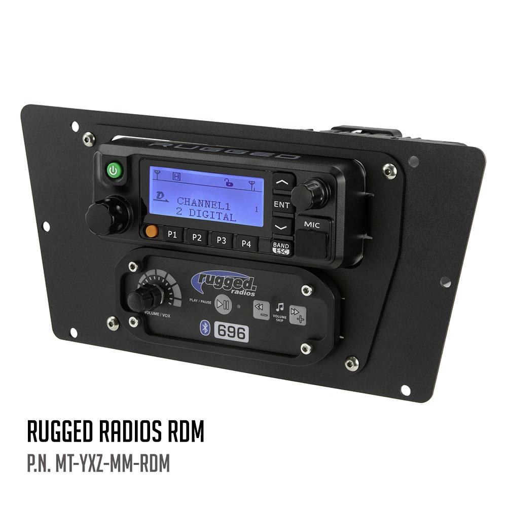 Rugged Radios Yamaha YXZ Multi-Mount - Revolution Off-Road