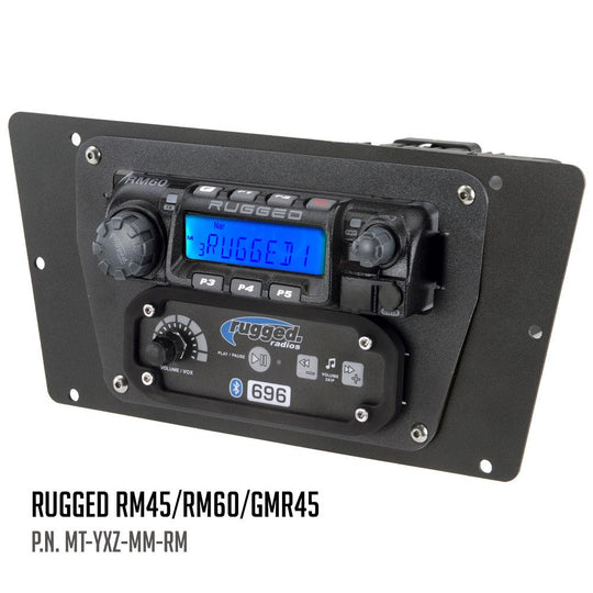 Rugged Radios Yamaha YXZ Multi-Mount - Revolution Off-Road