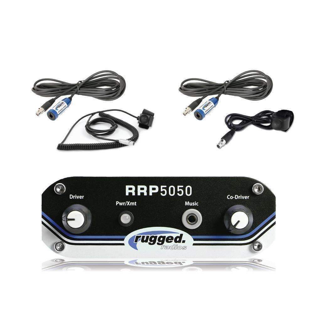 Rugged Radios RRP5050 2 Person Race Intercom Kit