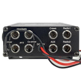 Rugged Radios RRP800 Fire & Safety Dual Radio Intercom Pump Panel 6 Place Kit