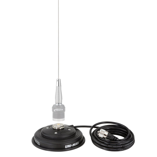 Rugged Radios UNI-MAG Universal NMO or Magnetic Antenna Mount - Revolution Off-Road