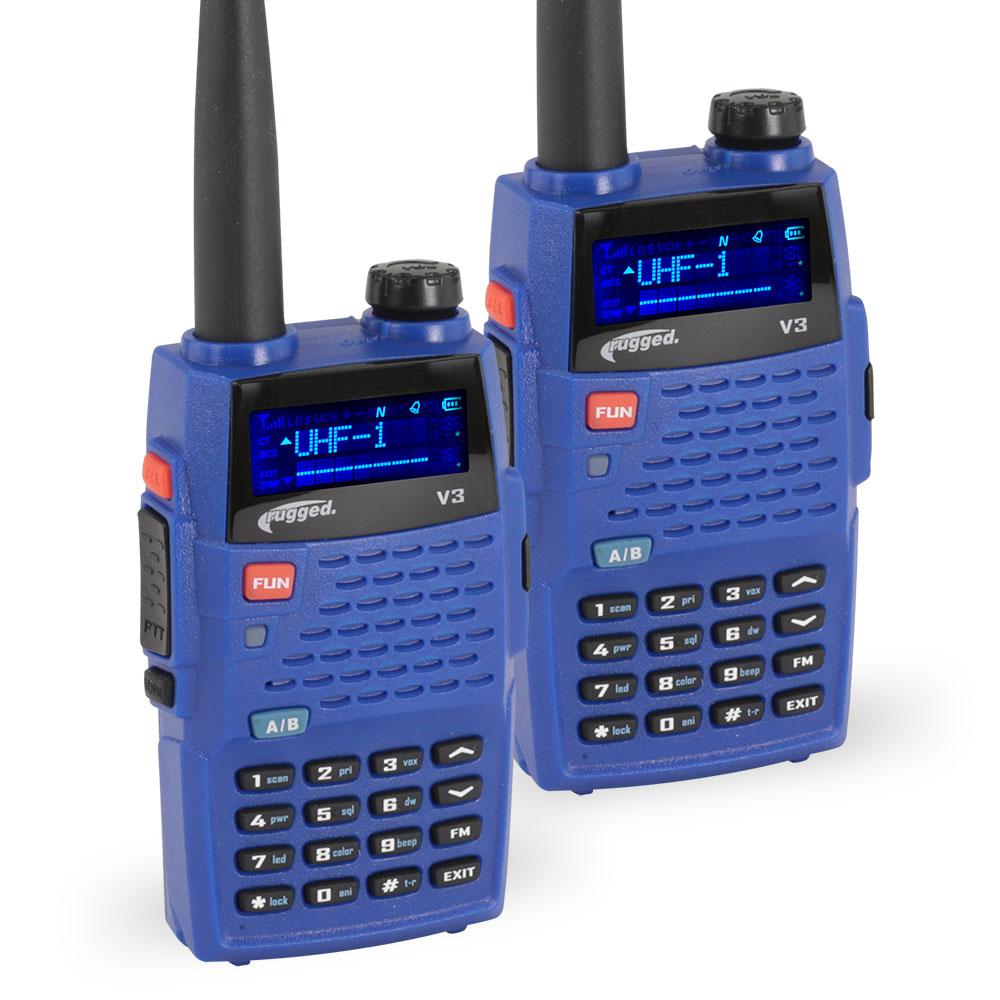 Rugged V3 Handheld - Business Radio 2-Pack - Revolution Off-Road