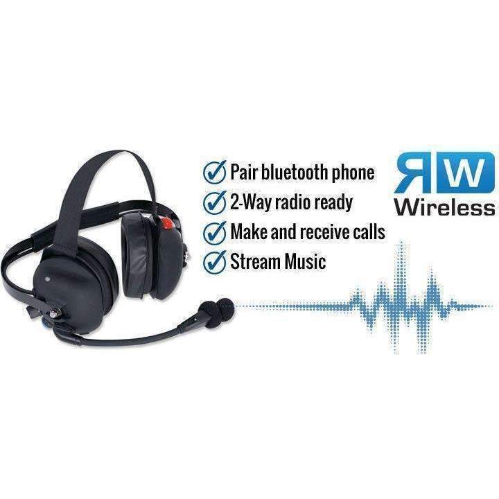 Rugged Radios  Wireless Cell Phone Headset with 2-Way Radio Connectivity - Revolution Off-Road