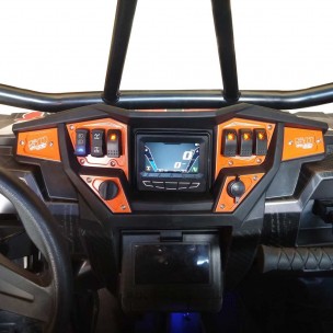 50 Cal RZR Dash Panel Difital GPS 6 Piece Kit - Revolution Off-Road