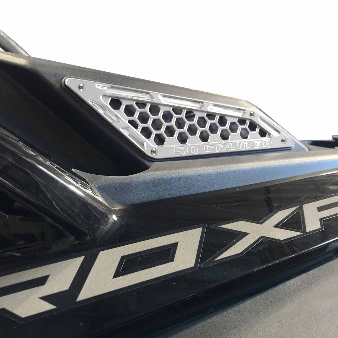 RZR PRO XP Billet Air Intake Bezel's 50 Caliber Racing - Revolution Off-Road