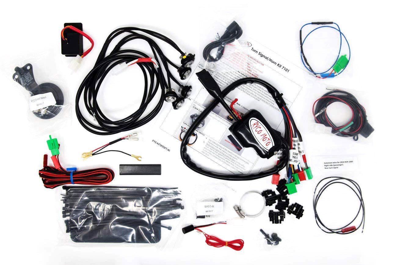 RZR PRO XP Street Legal Kit W/ Accent Turn Signal Headlights - Revolution Off-Road