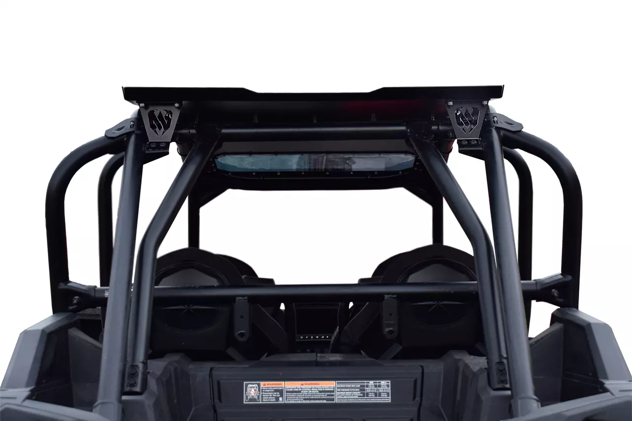 rzr turbo s roof installed rear view