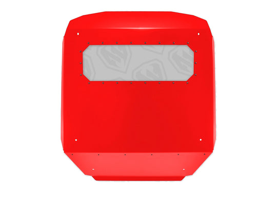 rzr xp1000 roof - red