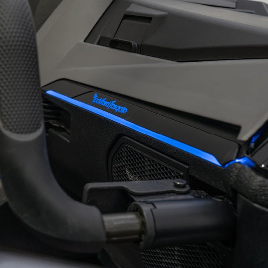 Rockford Fosgate Stage 5 Stereo System With Color Optix | Polaris PRO XP WITH RIDE COMMAND