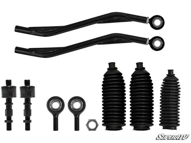 Polaris RZR Turbo S Z-Bend Tie Rod Kit—Replacement for SuperATV Lift Kits